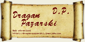 Dragan Pazarski vizit kartica